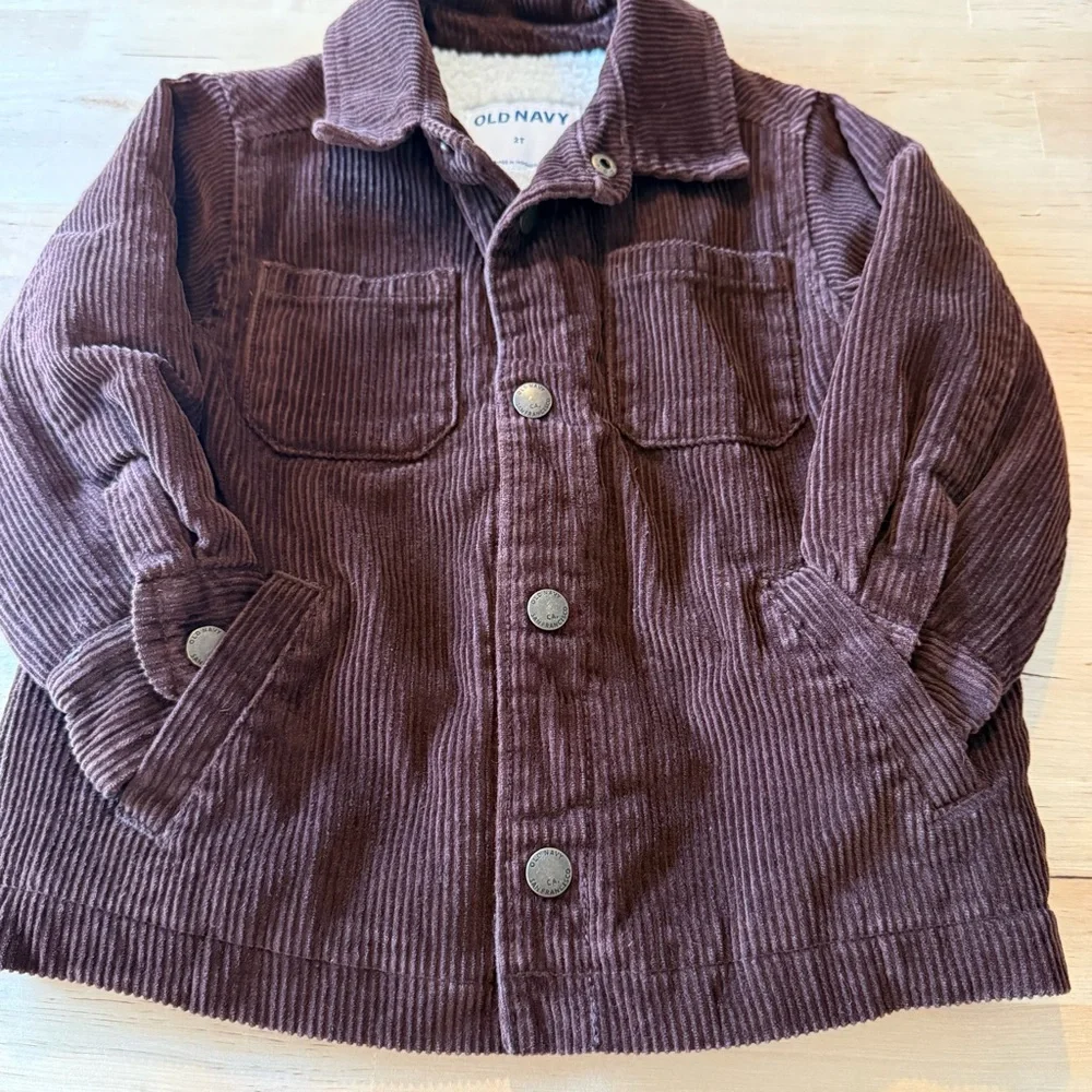 🔆‎ Bundle items 6 for $30 Old Navy Brown Corduroy Kids Jacket